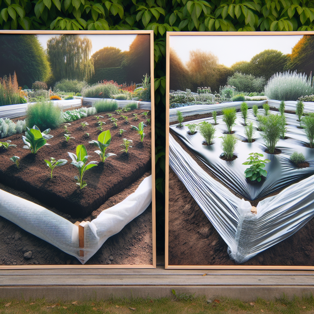 Landscape Fabric vs. Plastic Sheeting: Which Lasts Longer for Garden Beds?